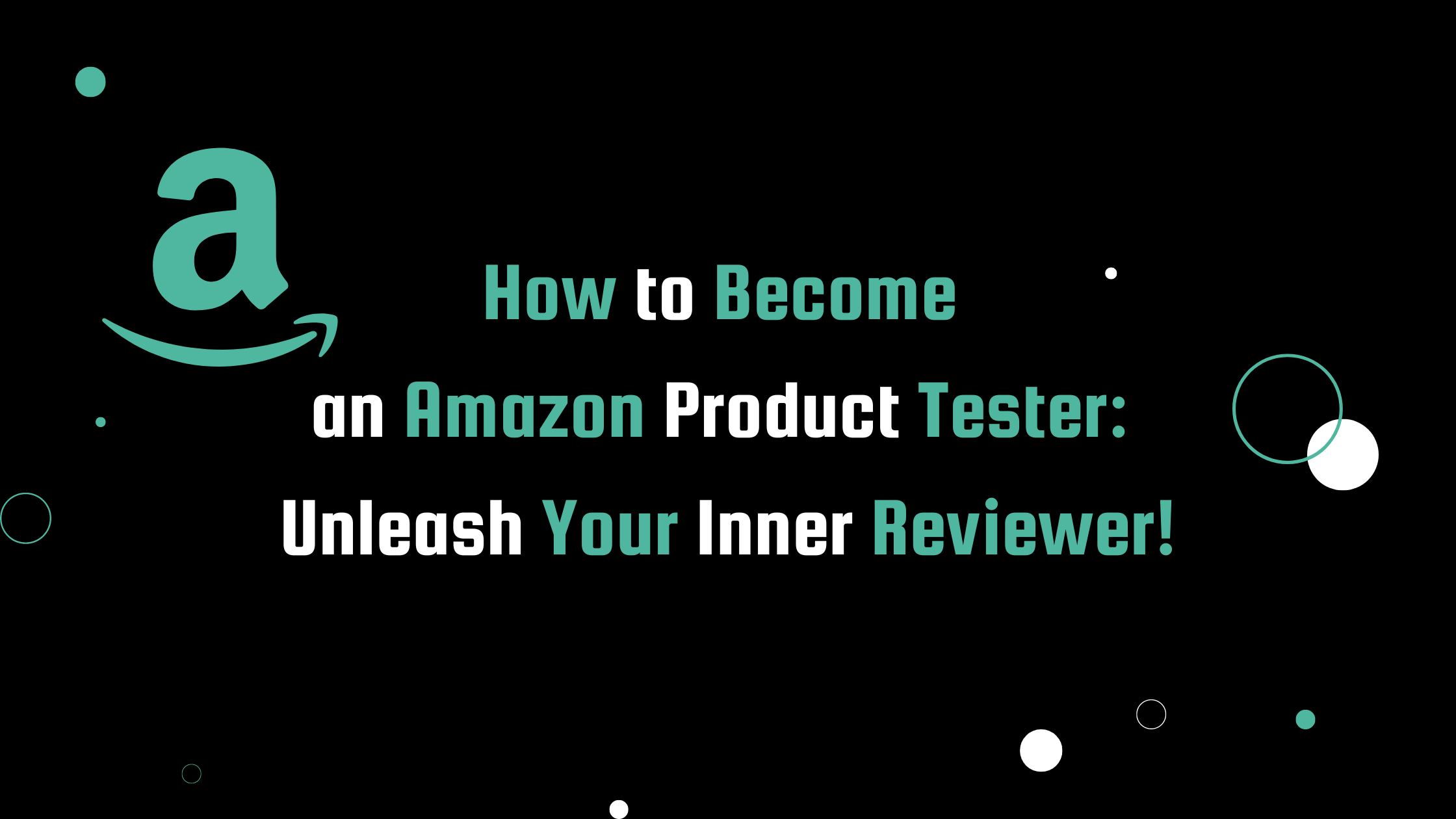 Be An Amazon Product Tester