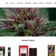 Banner image for the post, "Dr Smoke Review: Your One-Stop-Shop for All Things Cannabis" featuring the Dr Smoke Website.