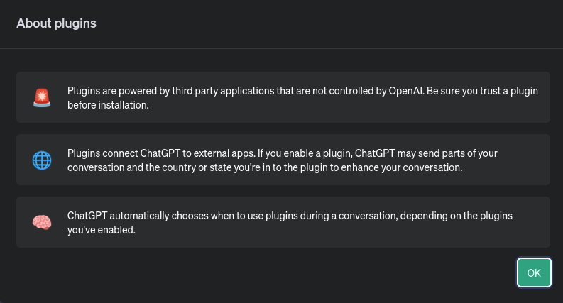 About ChatGPT Plugins